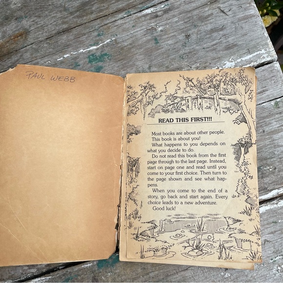 Choose your own adventure paperback book - Picture 3 of 4